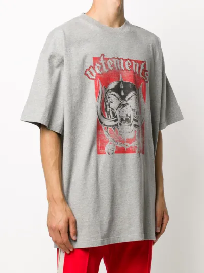 vetements motorhead t shirt