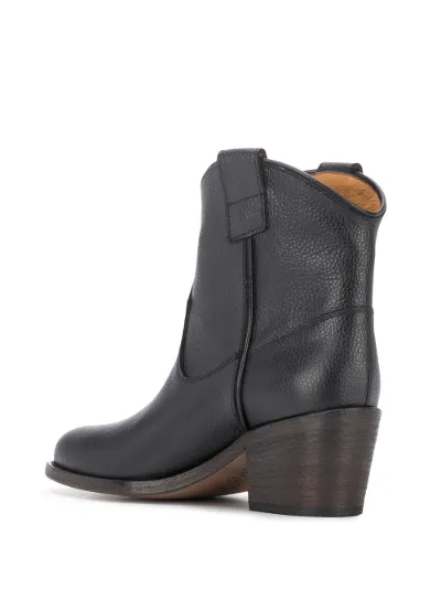 cowboy style ankle boots
