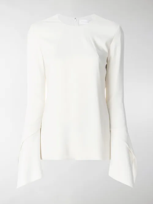 Victoria Beckham - Blusa con maniche a campana