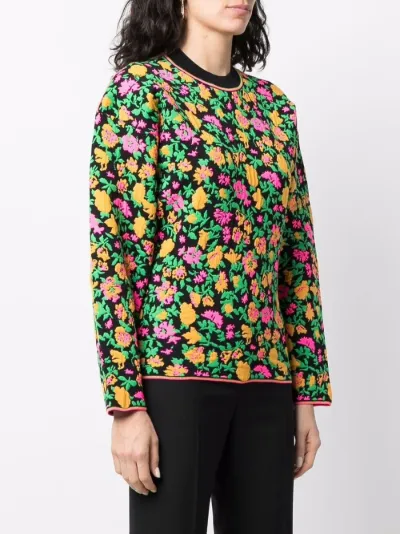 floral print jumper