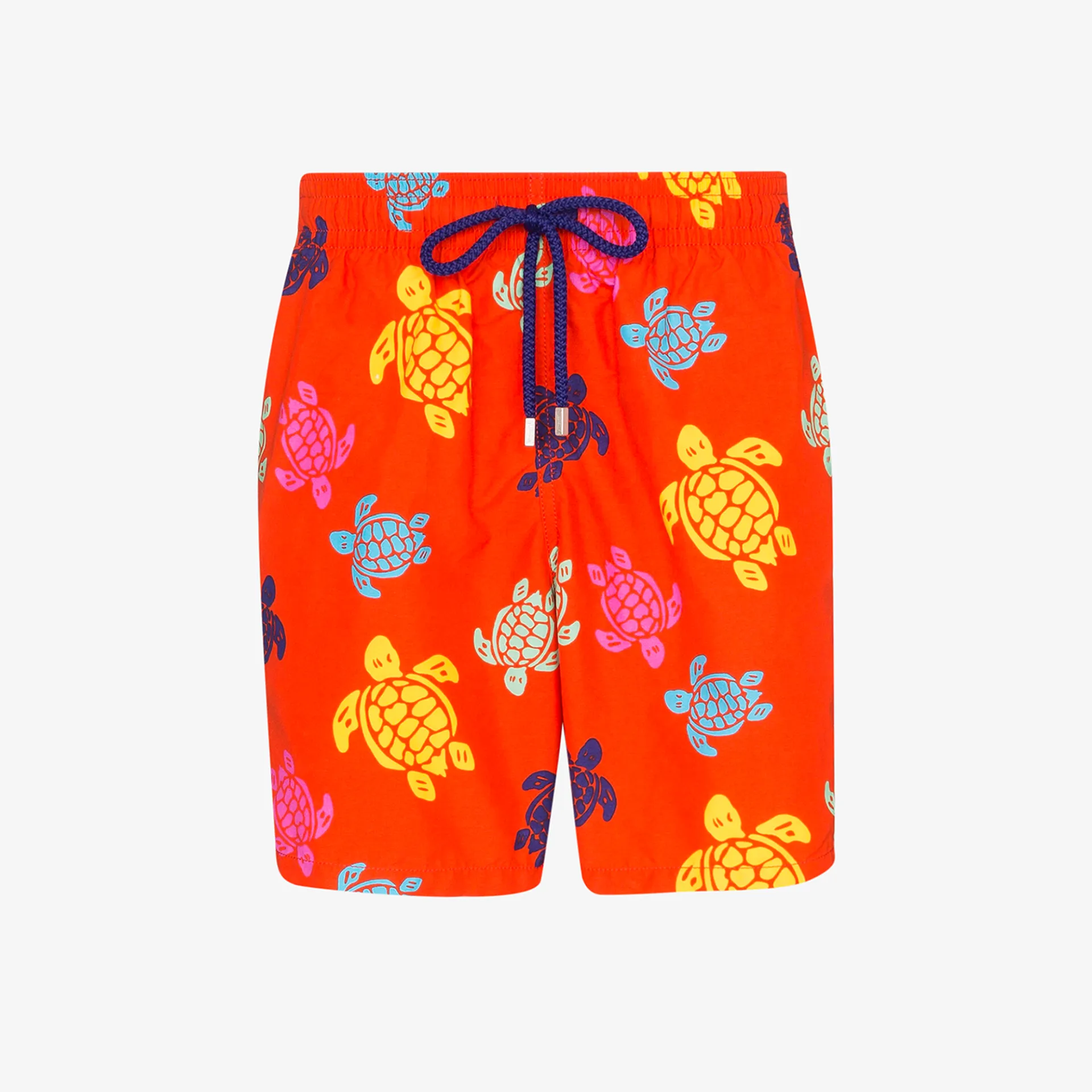 vilebrequin turtle print swim trunks
