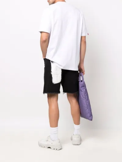 knee-length denim shorts | Vision Of 
