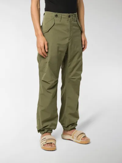 straight cargo trousers