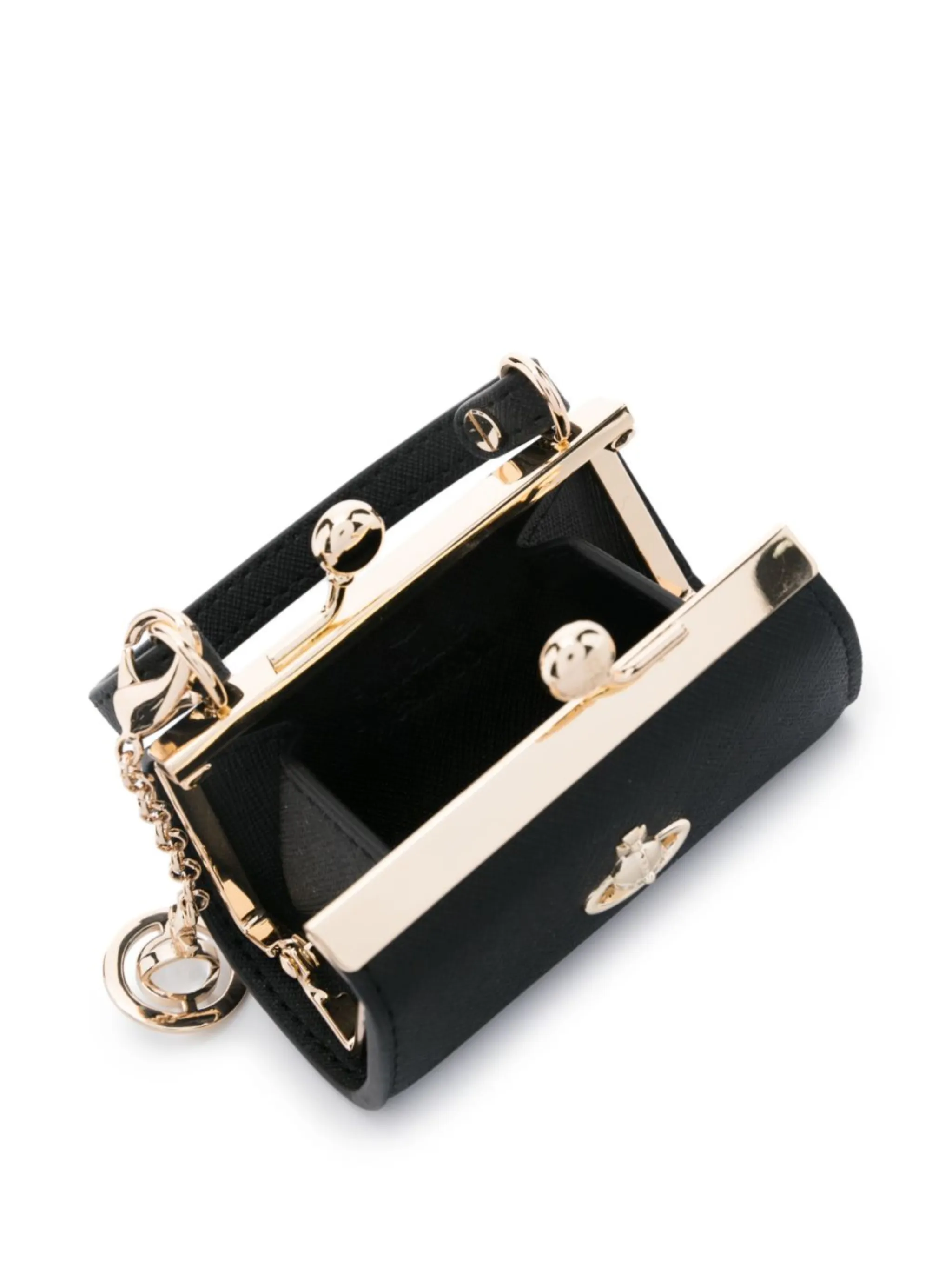 Vivienne Westwood Second Bag Leather Black Slightly