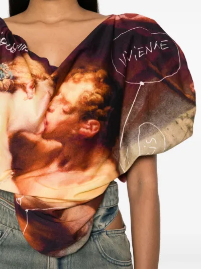 Vivienne Westwood Kiss Heart T-shirt | Eraldo.com US