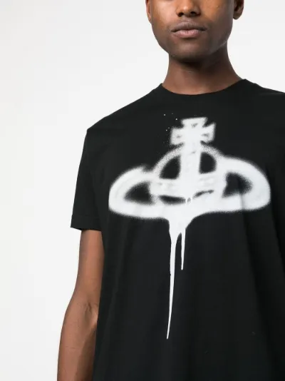 Orb spray-print T-shirt | Vivienne Westwood | Eraldo.com FR