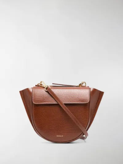 embossed leather crossbody bag