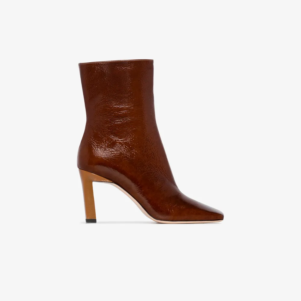 wandler two tone boots