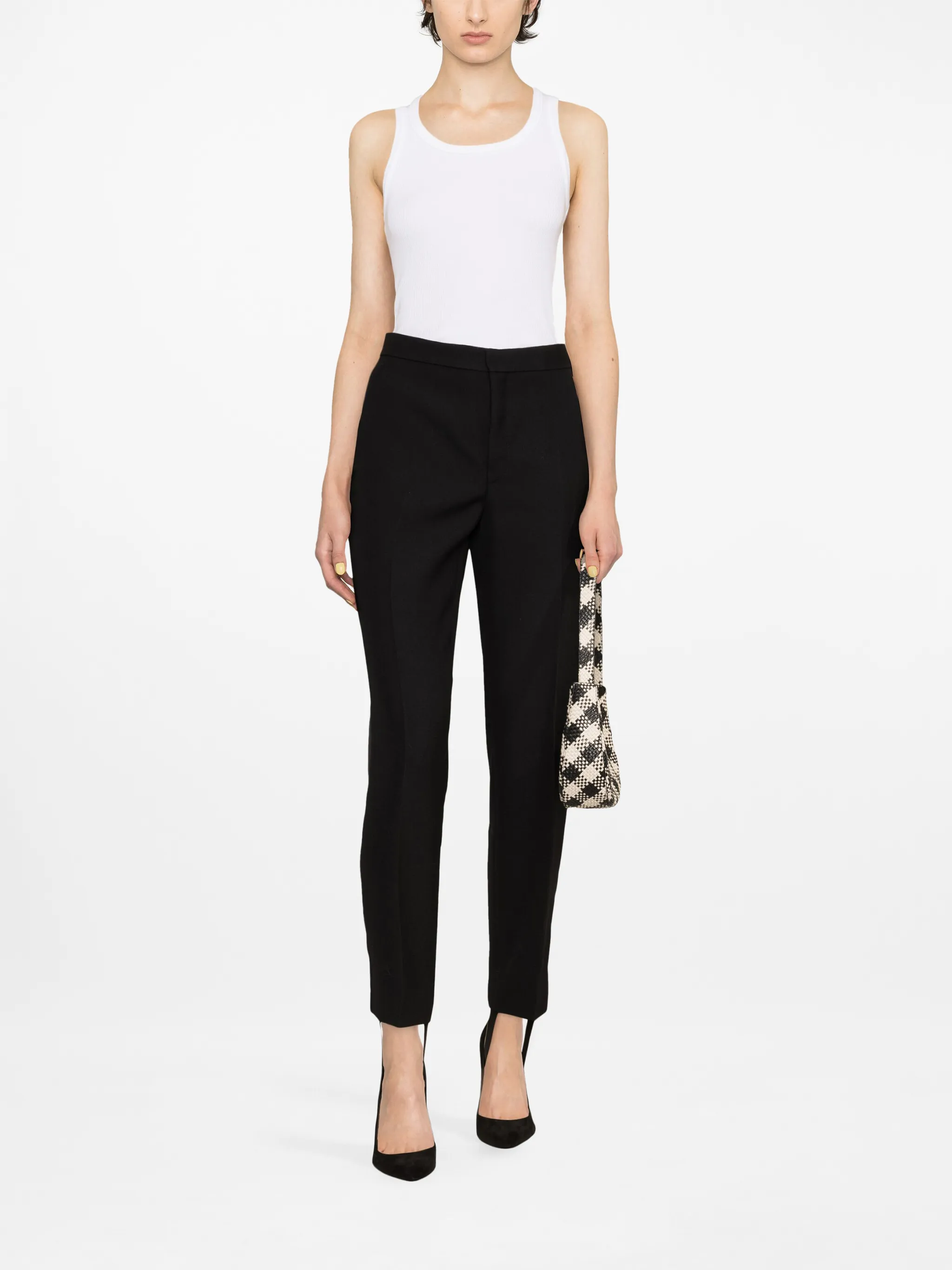 WARDROBE.NYC slim-fit stirrup trousers | Eraldo.com US