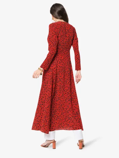 silk cheetah robe