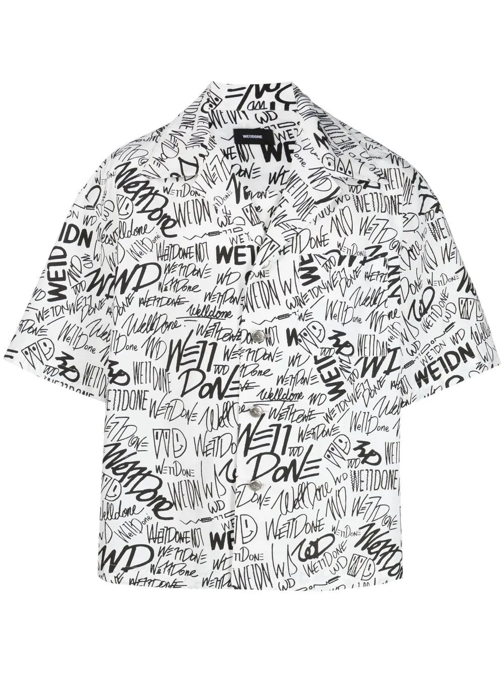 Well Done slogan-print shirt | We11done | Eraldo.com