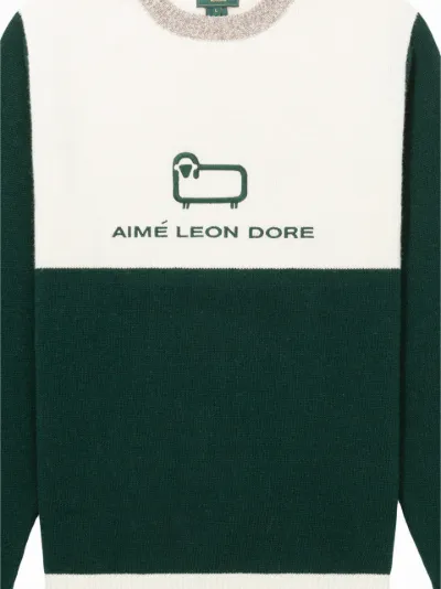 aime leon dore knit sweater