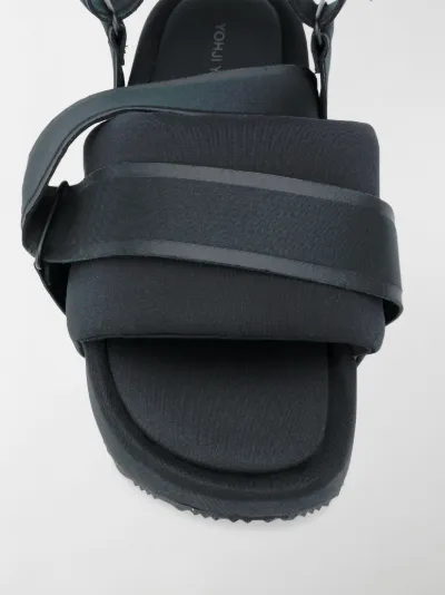 3 strap platform sandals