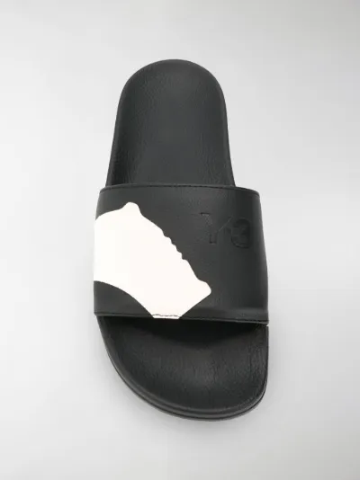 Ciabatte nere 'Slides' | Y-3
