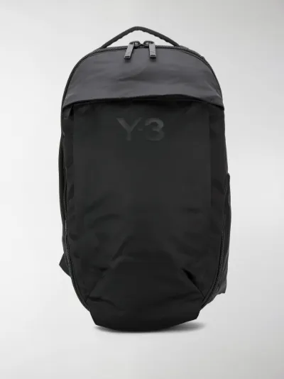 y3 logo backpack