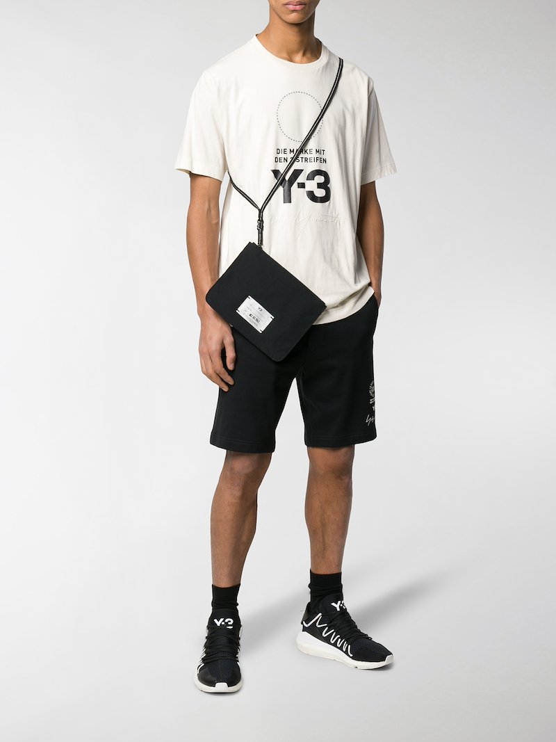 y 3 small messenger bag black modes