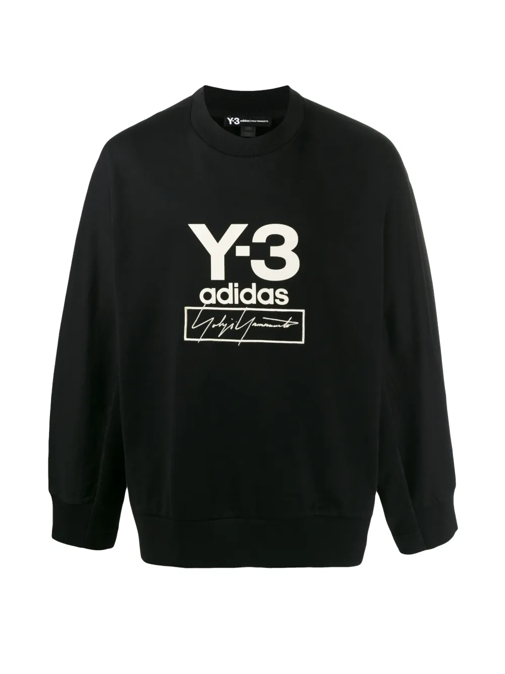 Y-3 stacked logo sweatshirt | Eraldo.com US