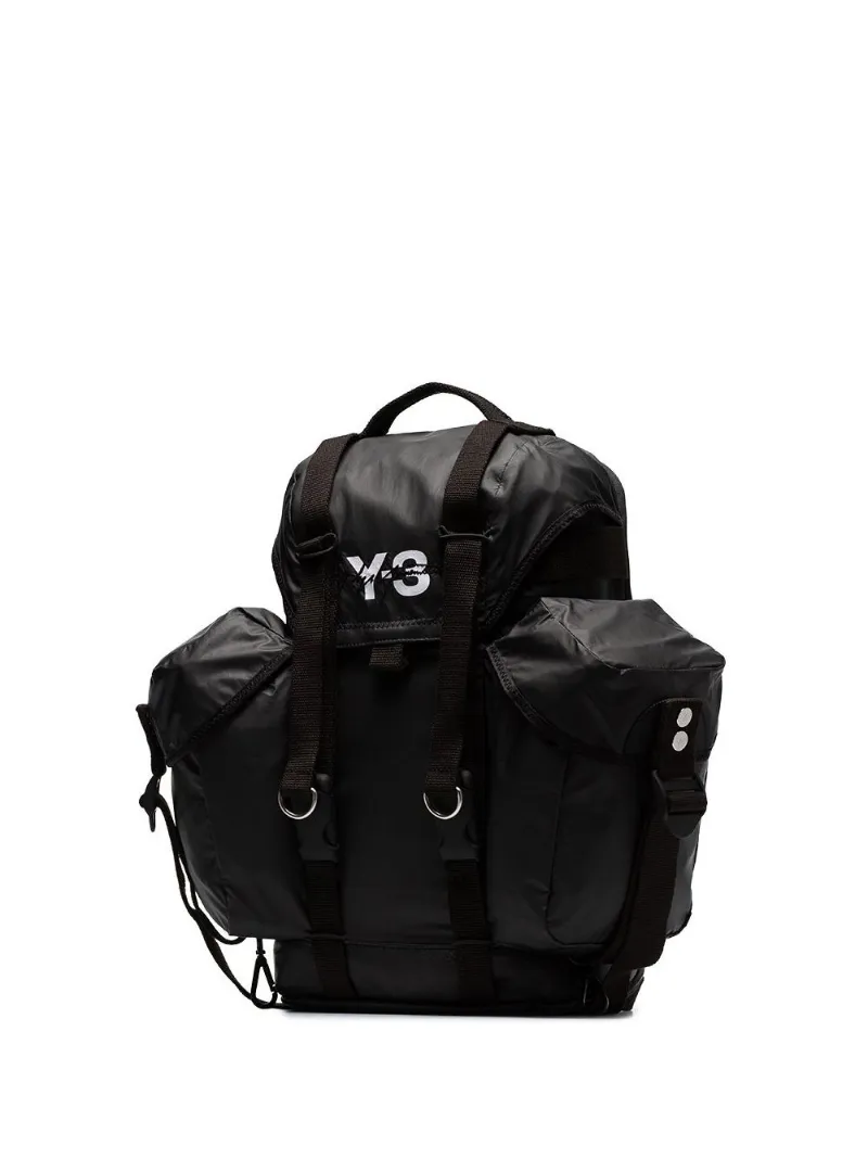 y3 logo backpack