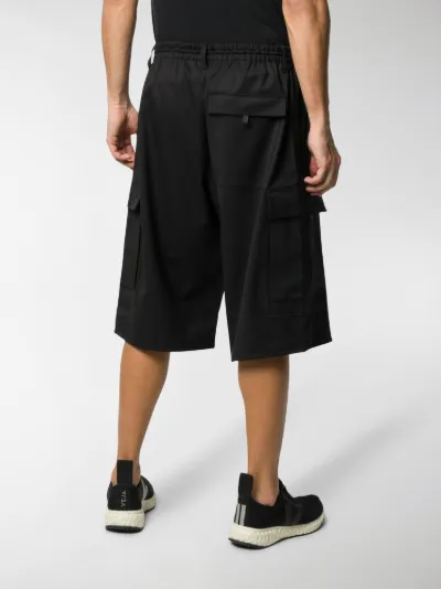 wide leg cargo shorts