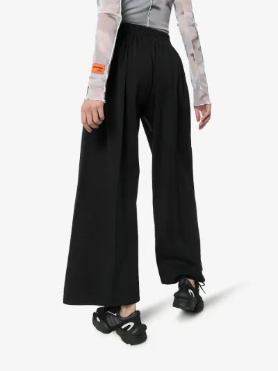 wide leg track pants
