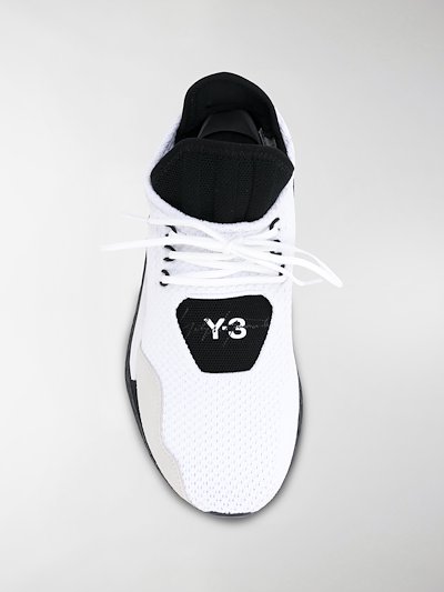 Y 3 X Adidas Saikou Sneakers White Modes Y 3 X Adidas Saikou Sneakers White Modes