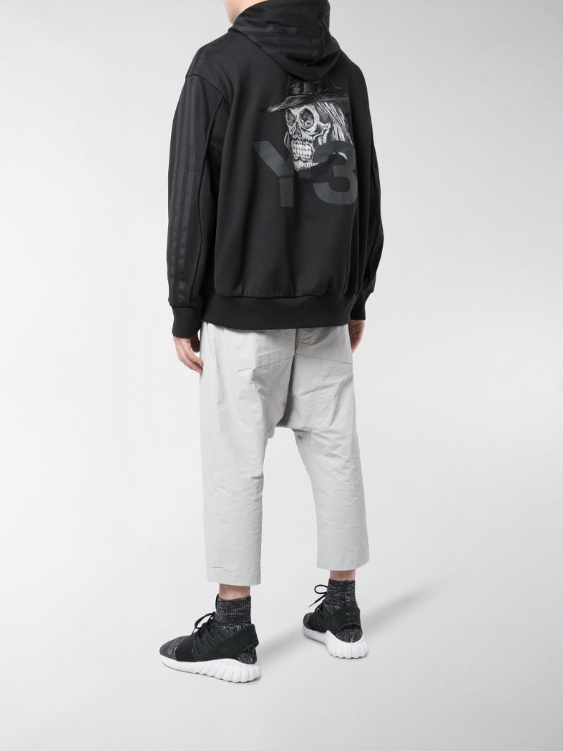 y3 skull hoodie