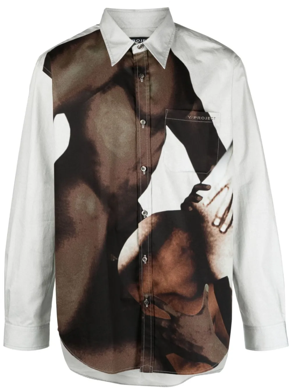Y/Project collage-print cotton shirt | Eraldo.com TV