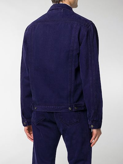 y project denim jacket long sleeves