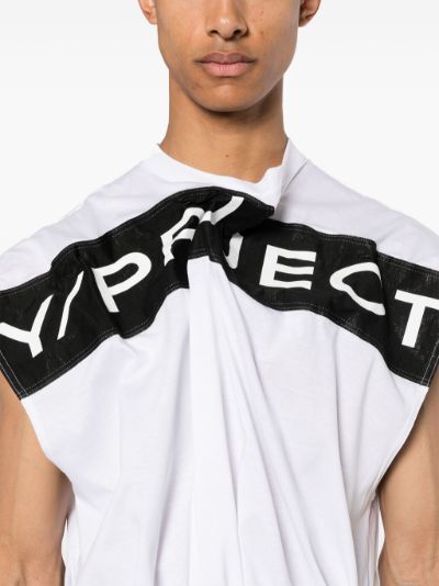 Y/Project logo-print Cotton Tank Top