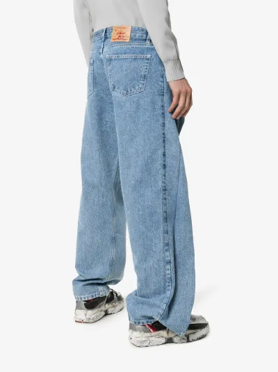 oversized wide leg jeans