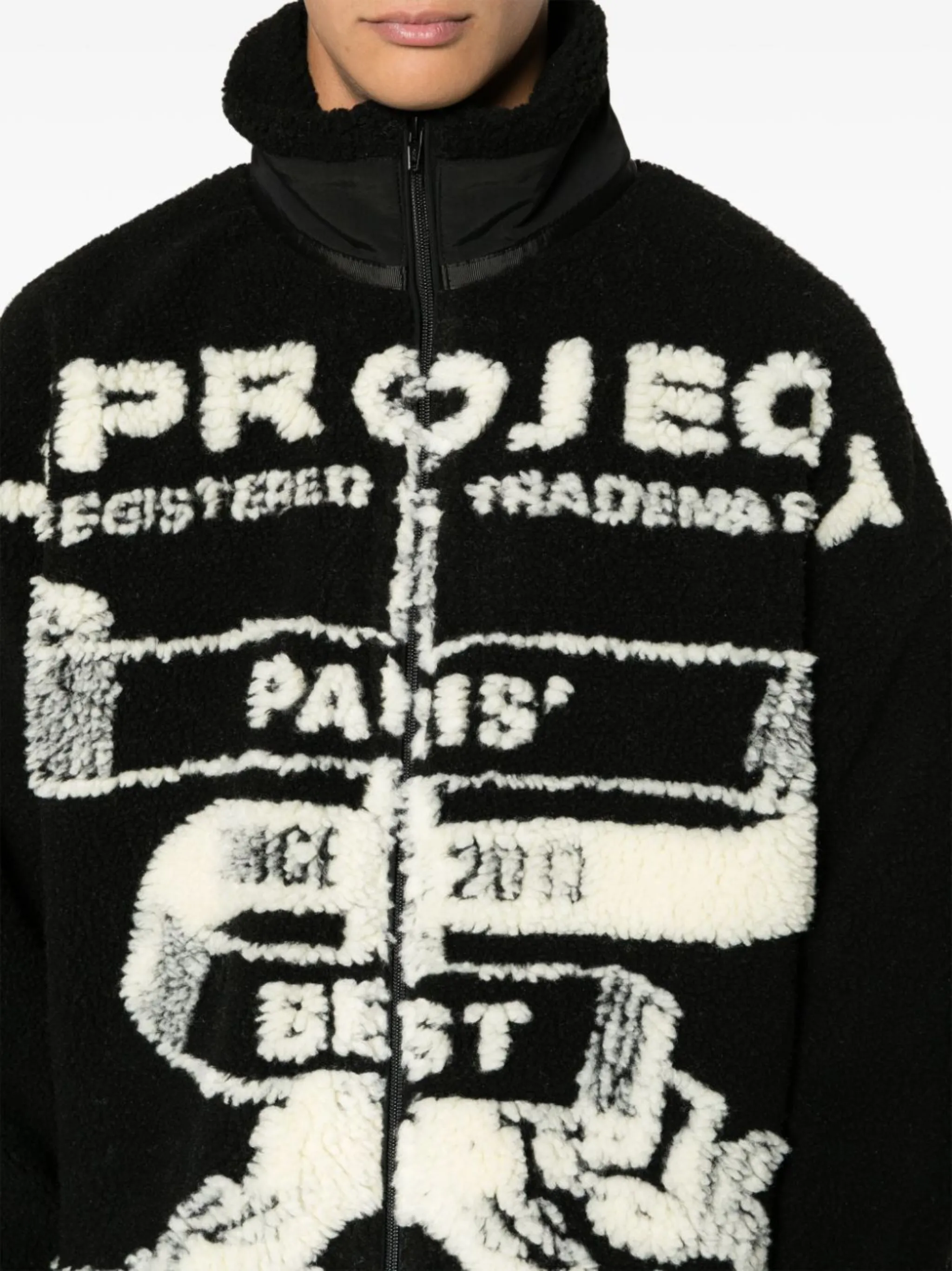 Y/Project Paris' Best jacquard fleece jacket | Eraldo.com AU Y/Project Paris' Best jacquard fleece jacket | Eraldo.com AU