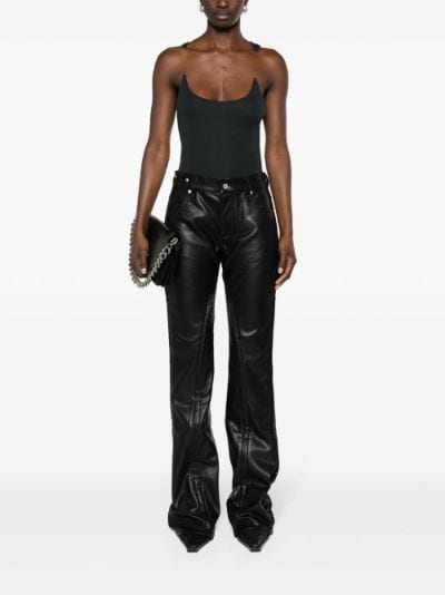 Y/Project Seamed slim-cut Trousers - Farfetch