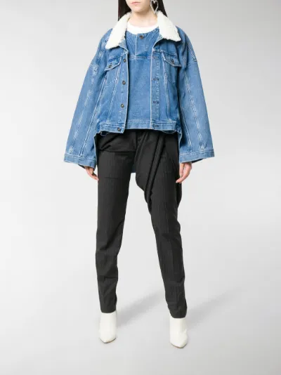 denim jacket shearling