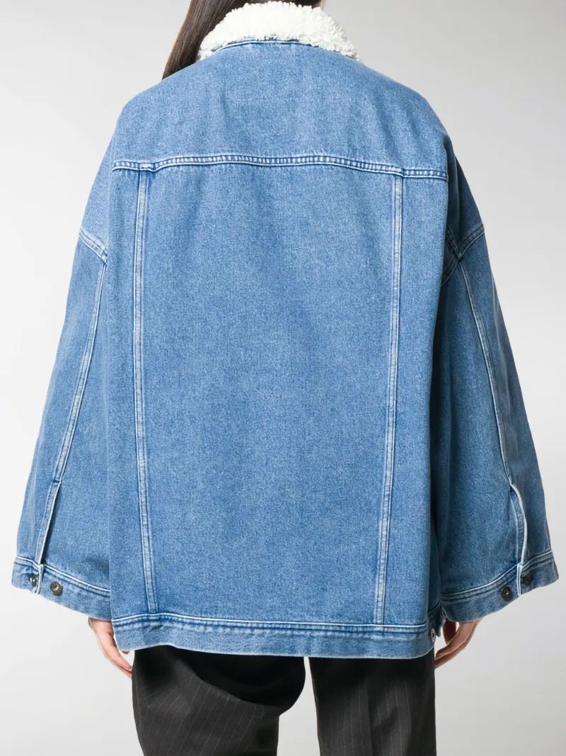 denim jacket shearling