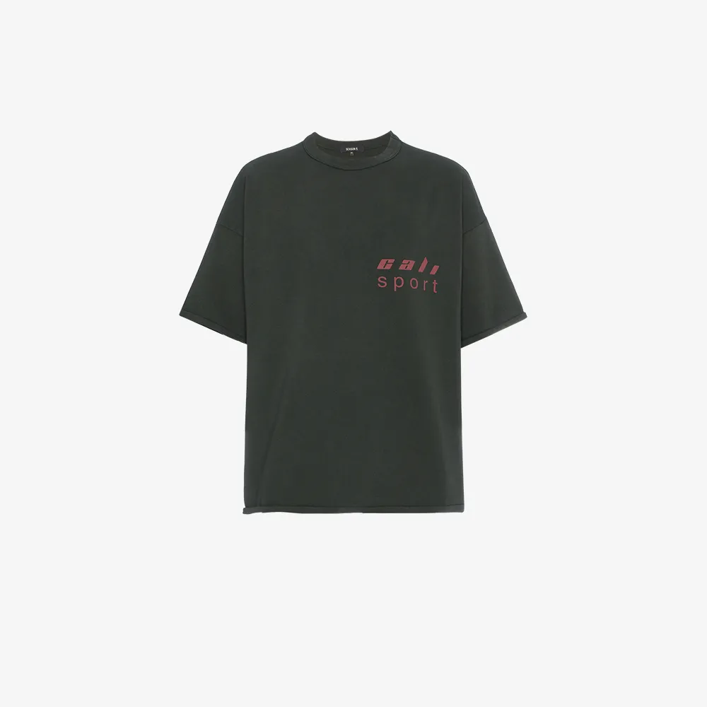 Yeezy Black oversized Cali T shirt | Browns