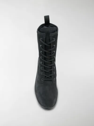 yeezy combat boots black