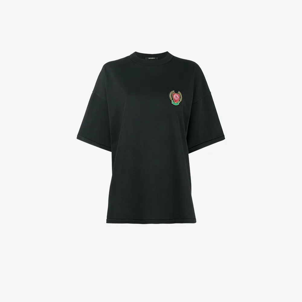 Yeezy Crest Logo Classic Short Sleeve T-Shirt | Browns