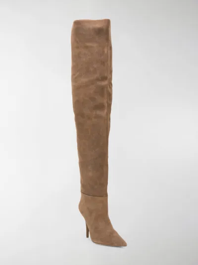 yeezy over the knee boots