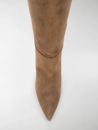 yeezy over the knee boots