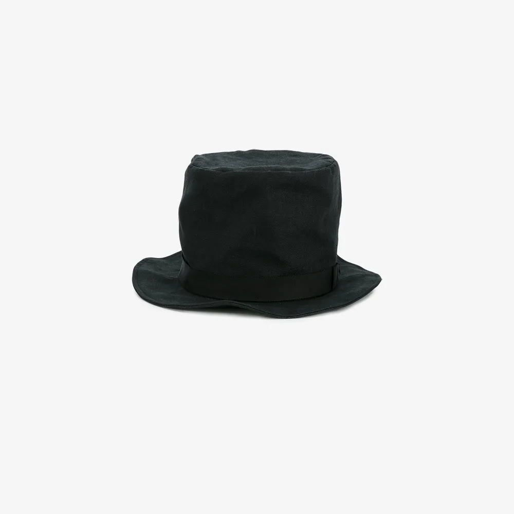Yohji Yamamoto crushed top hat Browns