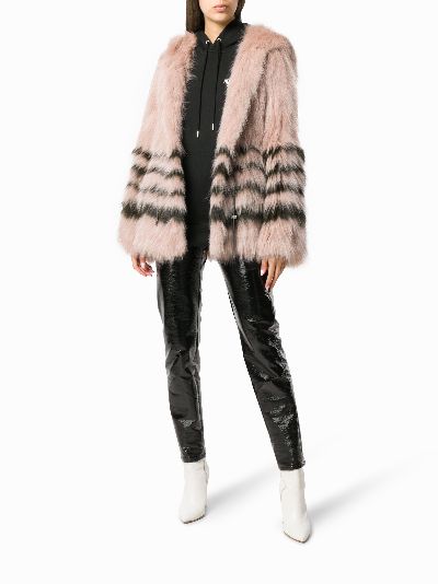 yves salomon fox fur jacket