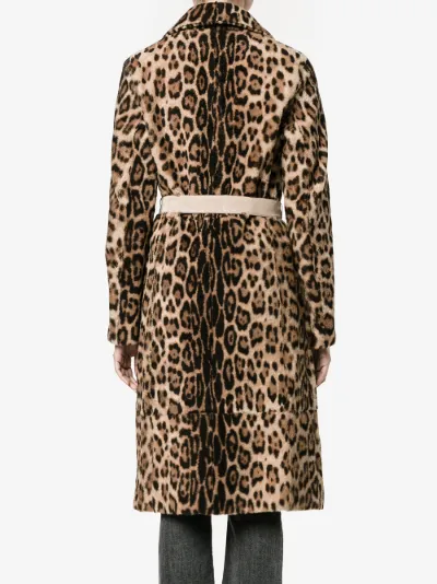 yves salomon leopard coat