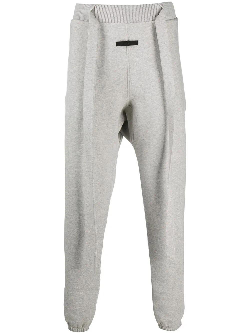 Gray Padded Trousers by ZEGNA on Sale