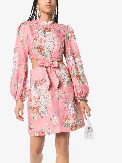 zimmermann pink dress