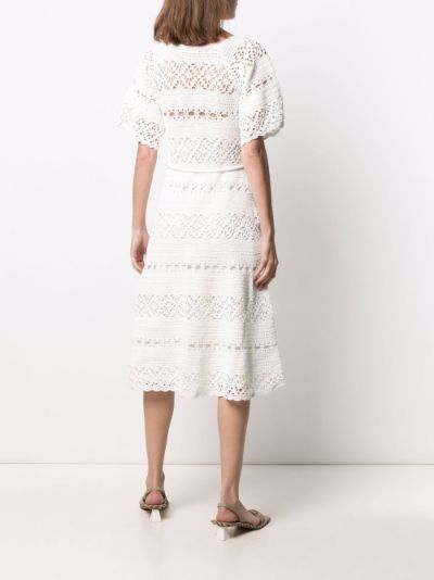 zimmermann cassia crochet dress