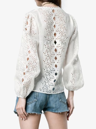 Cotton Broderie Anglaise Blouse展示图