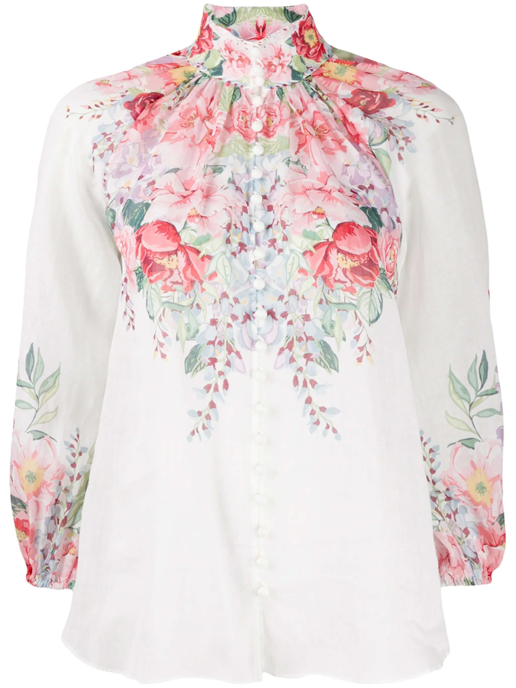 Zimmermann Floral Blouse popular