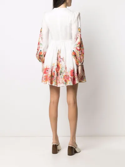 zimmermann long sleeve floral dress