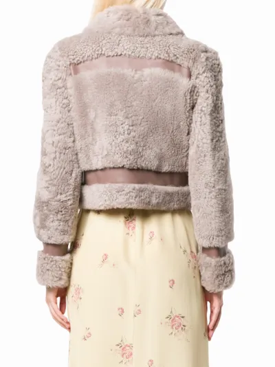 Zimmermann fleeting hot sale shearling jacket