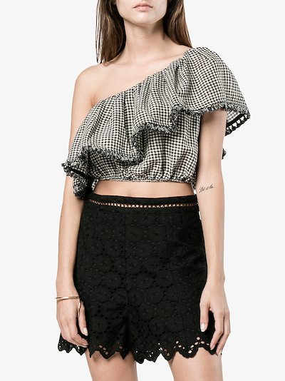 zimmermann bells tie crop top